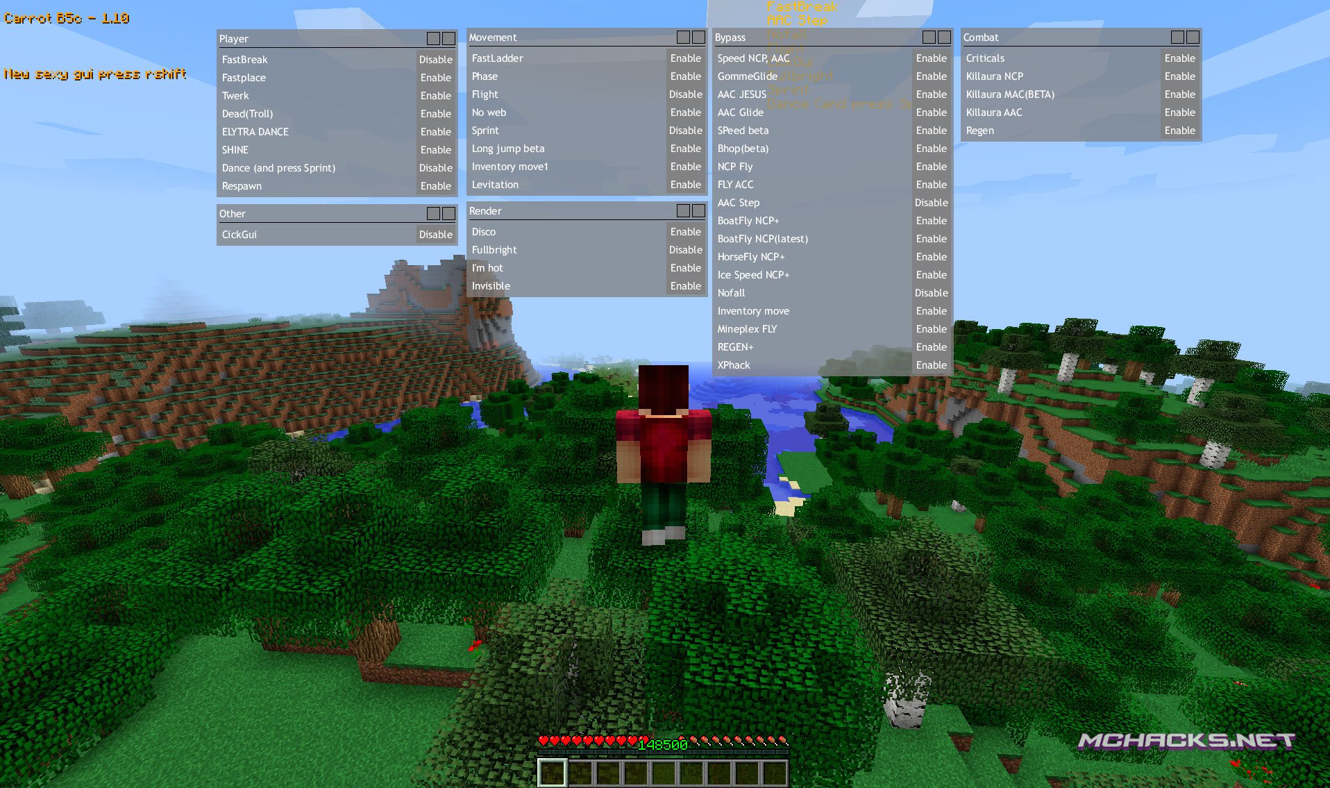 Minecraft Hacked Clients For Mac